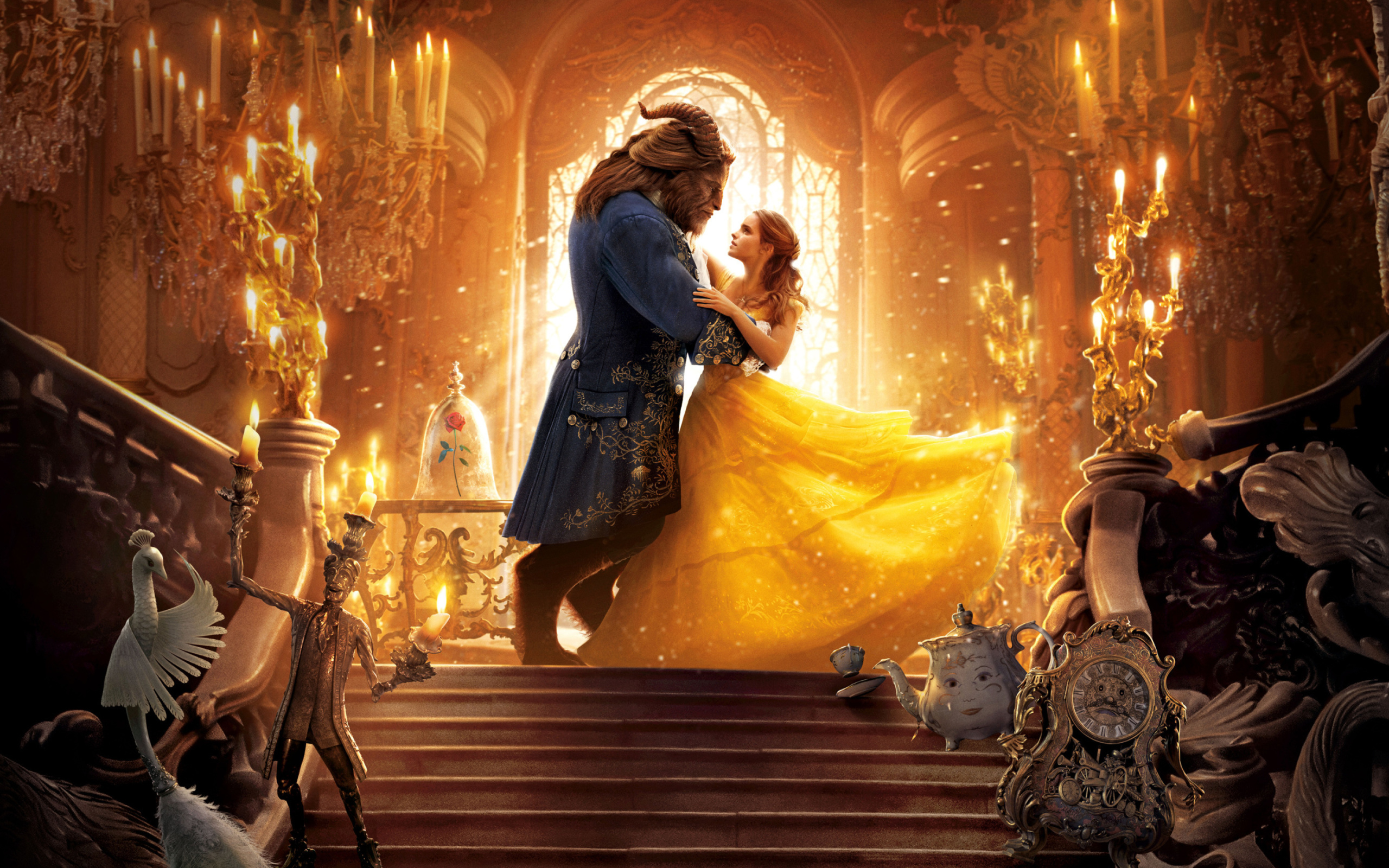 Beauty and the Beast HD wallpaper 2560x1600