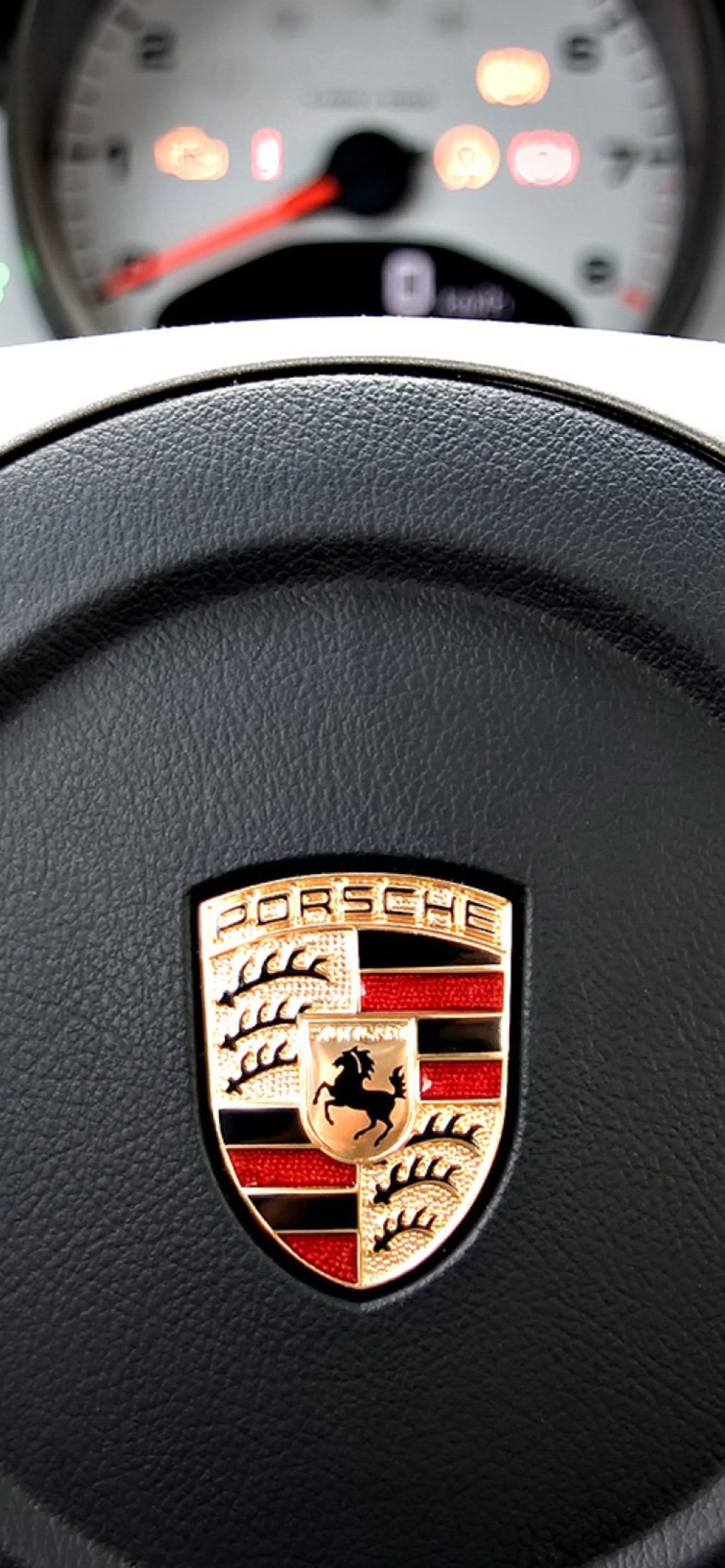 Porsche Logo wallpaper 1170x2532