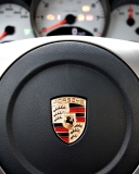 Fondo de pantalla Porsche Logo 128x160