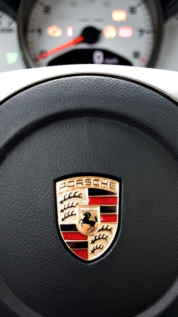 Porsche Logo wallpaper 360x640