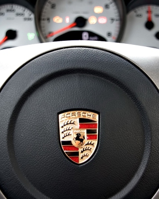 Porsche Logo sfondi gratuiti per iPhone 4S