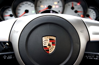 Porsche Logo Background for Android, iPhone and iPad