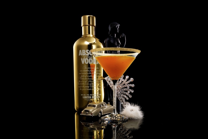 Absolut Gold wallpaper