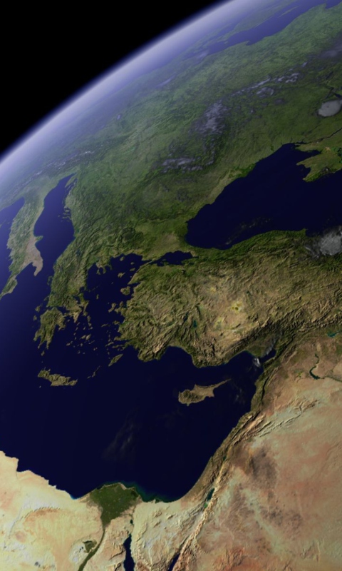 Screenshot №1 pro téma Earth From Space 480x800