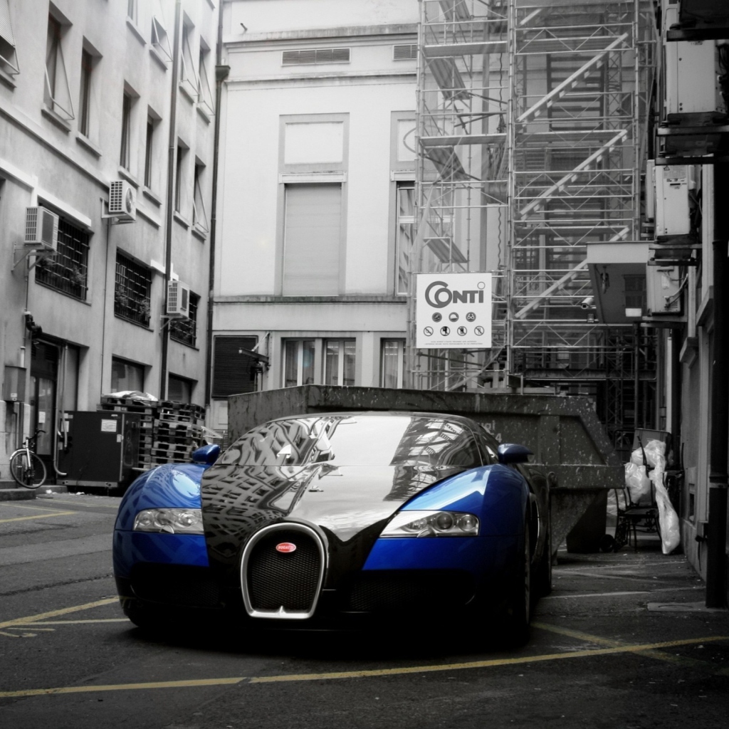 Screenshot №1 pro téma Bugatti Veyron Grand Sport 1024x1024
