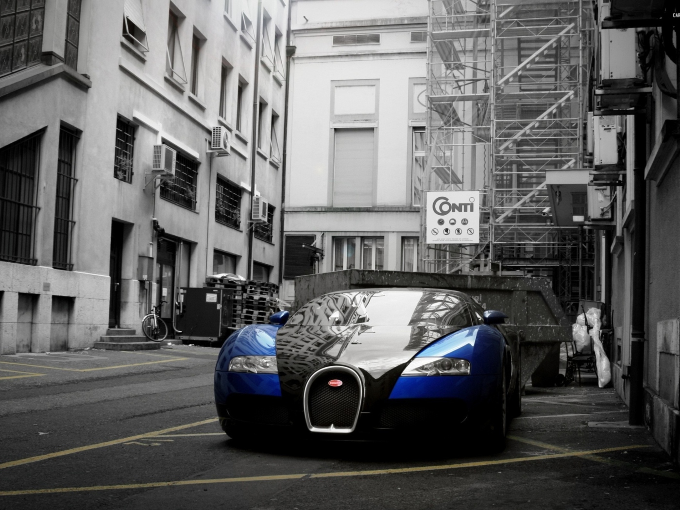 Fondo de pantalla Bugatti Veyron Grand Sport 1400x1050