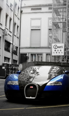 Fondo de pantalla Bugatti Veyron Grand Sport 240x400