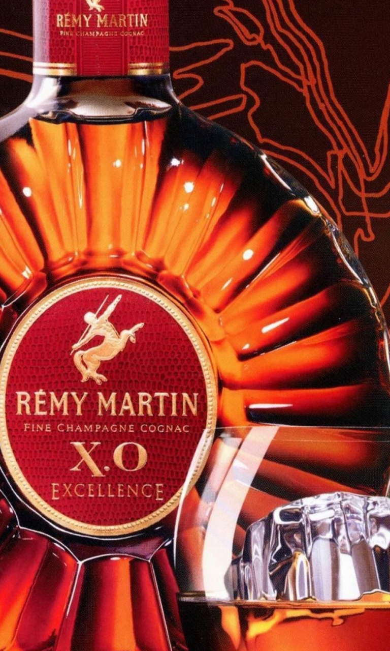 Обои Remy Martin Cognac 768x1280