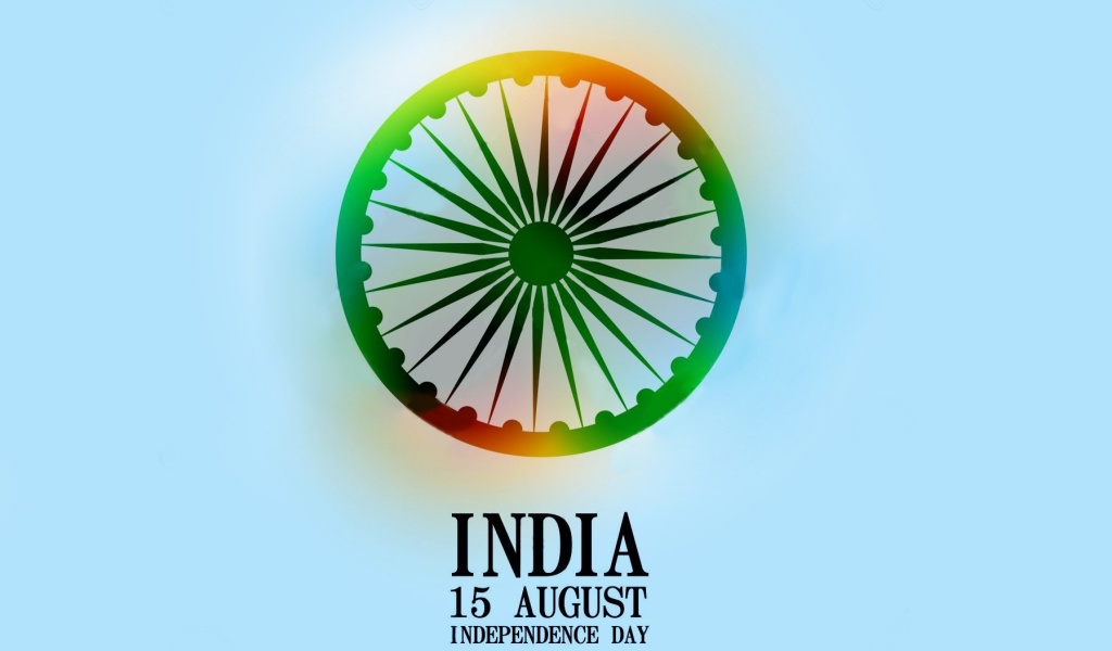 Обои India Independence Day 15 August 1024x600