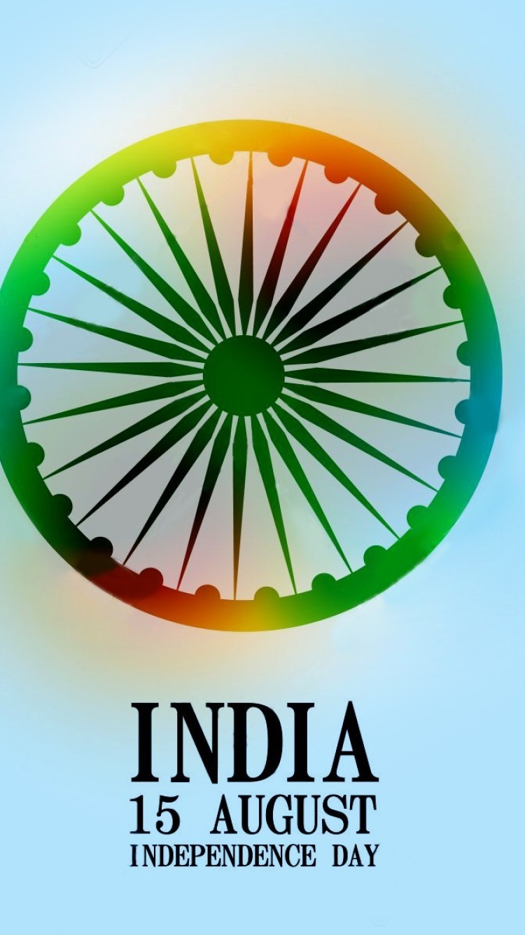 Fondo de pantalla India Independence Day 15 August 750x1334
