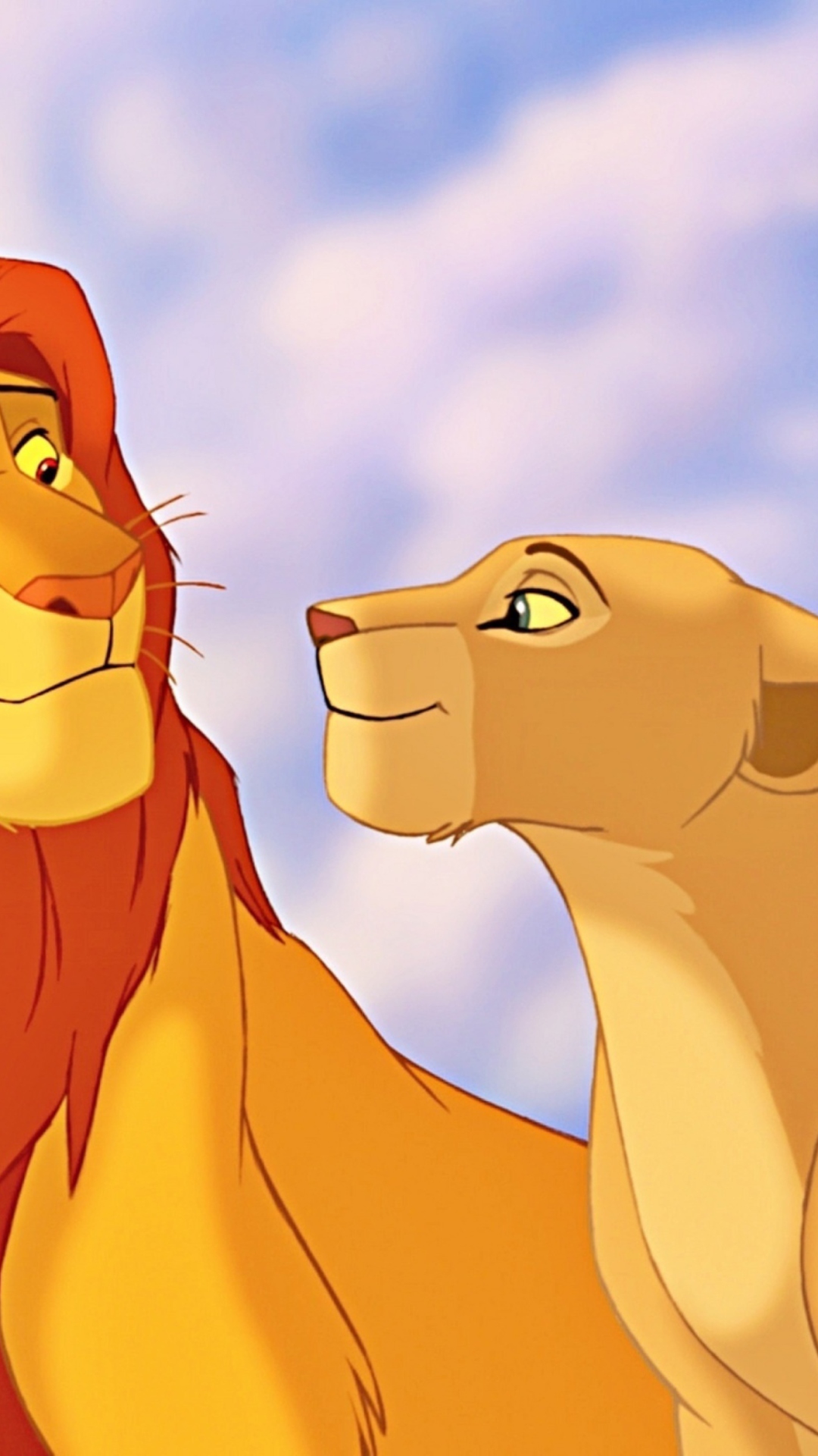 Обои Disney's Lion King 1080x1920