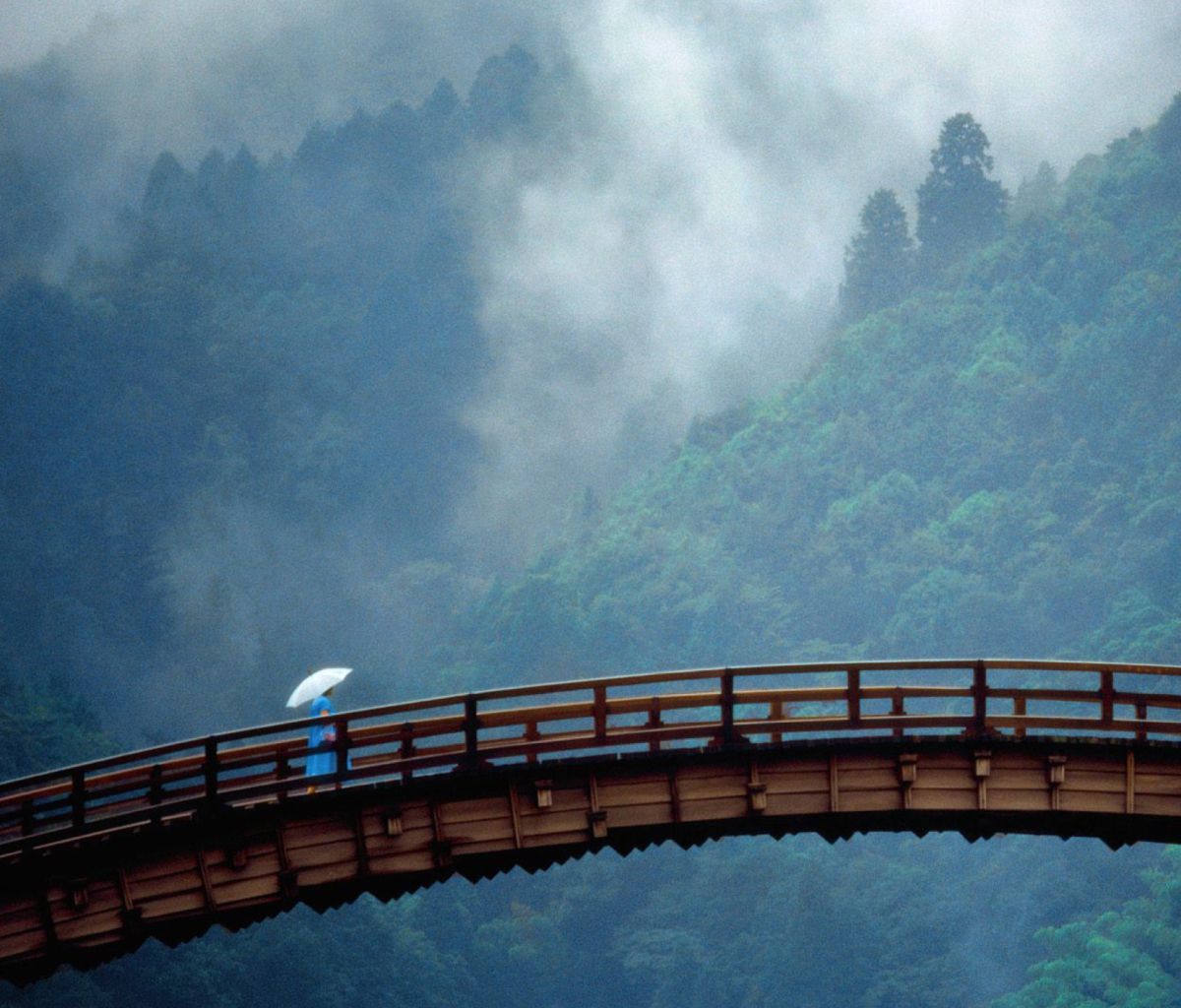 Sfondi Kintai Bridge Japan 1200x1024