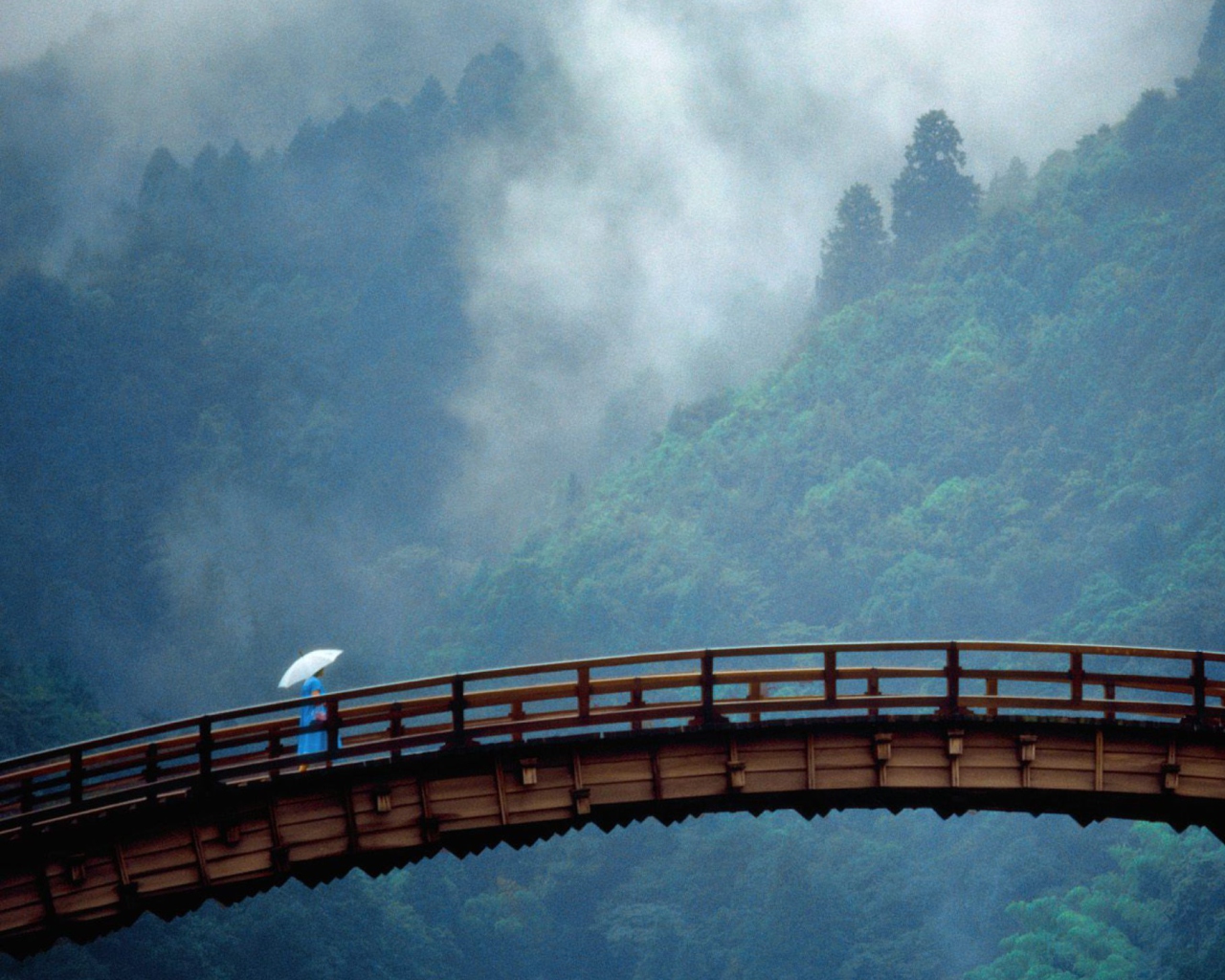 Screenshot №1 pro téma Kintai Bridge Japan 1280x1024