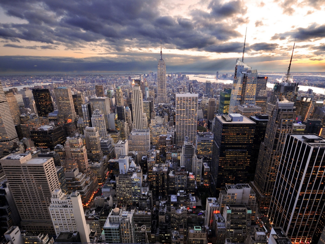 Evening New York City screenshot #1 1280x960