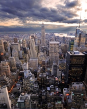 Evening New York City screenshot #1 176x220