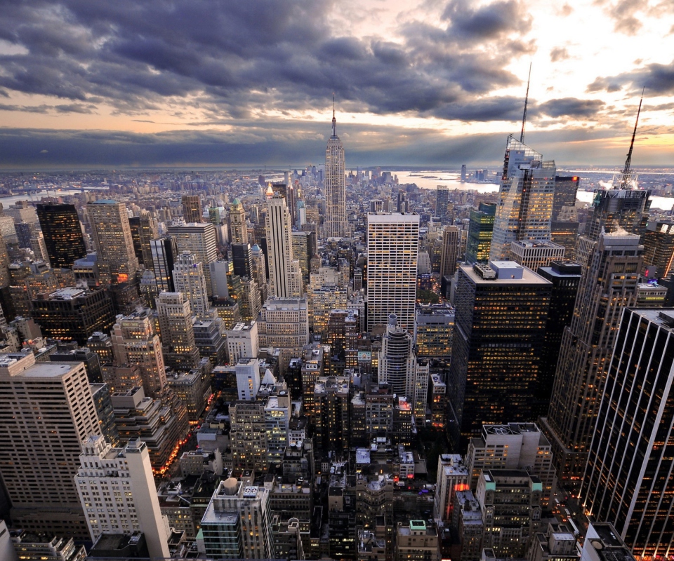 Evening New York City screenshot #1 960x800
