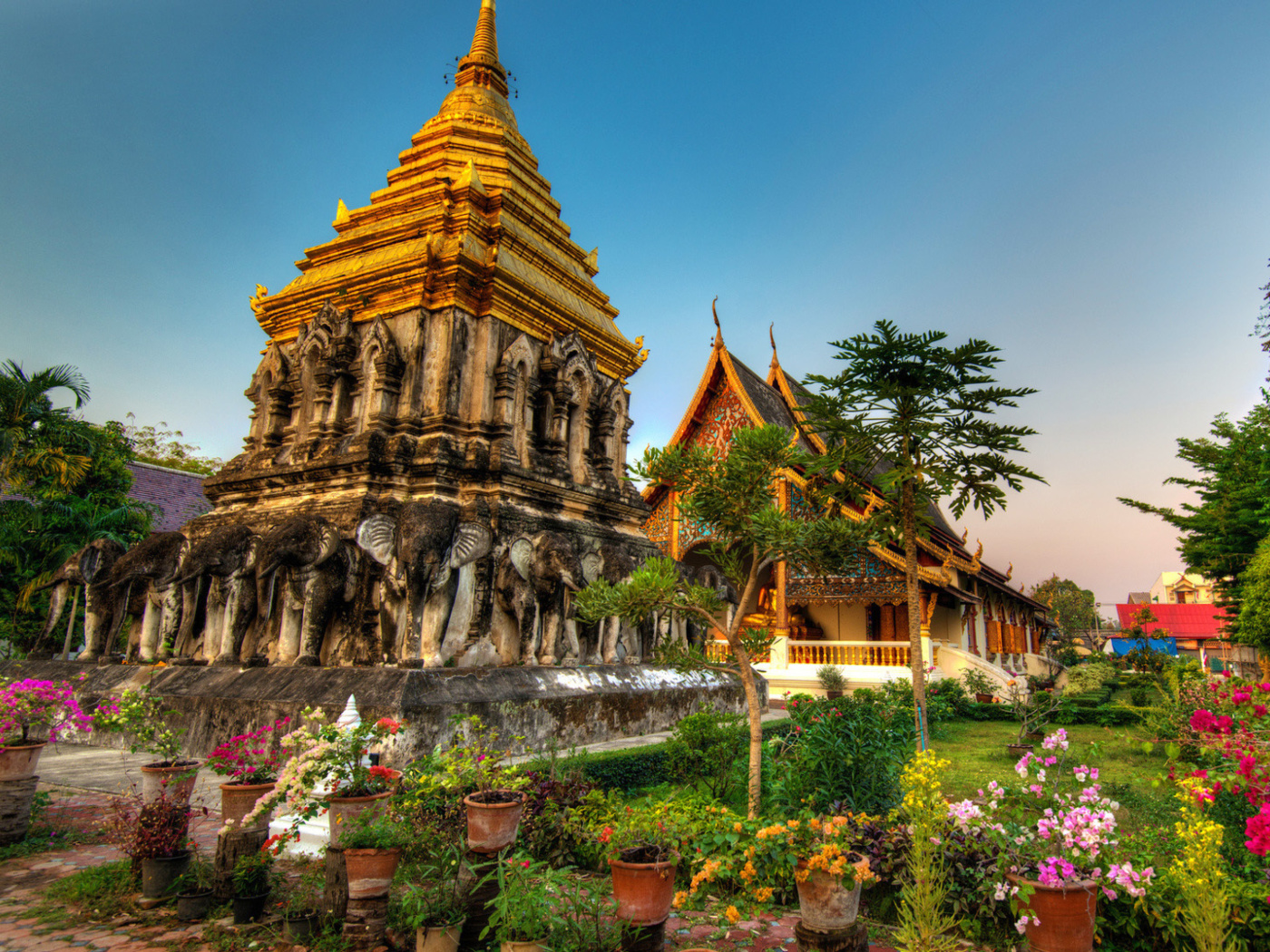 Обои Thailand Temple 1400x1050