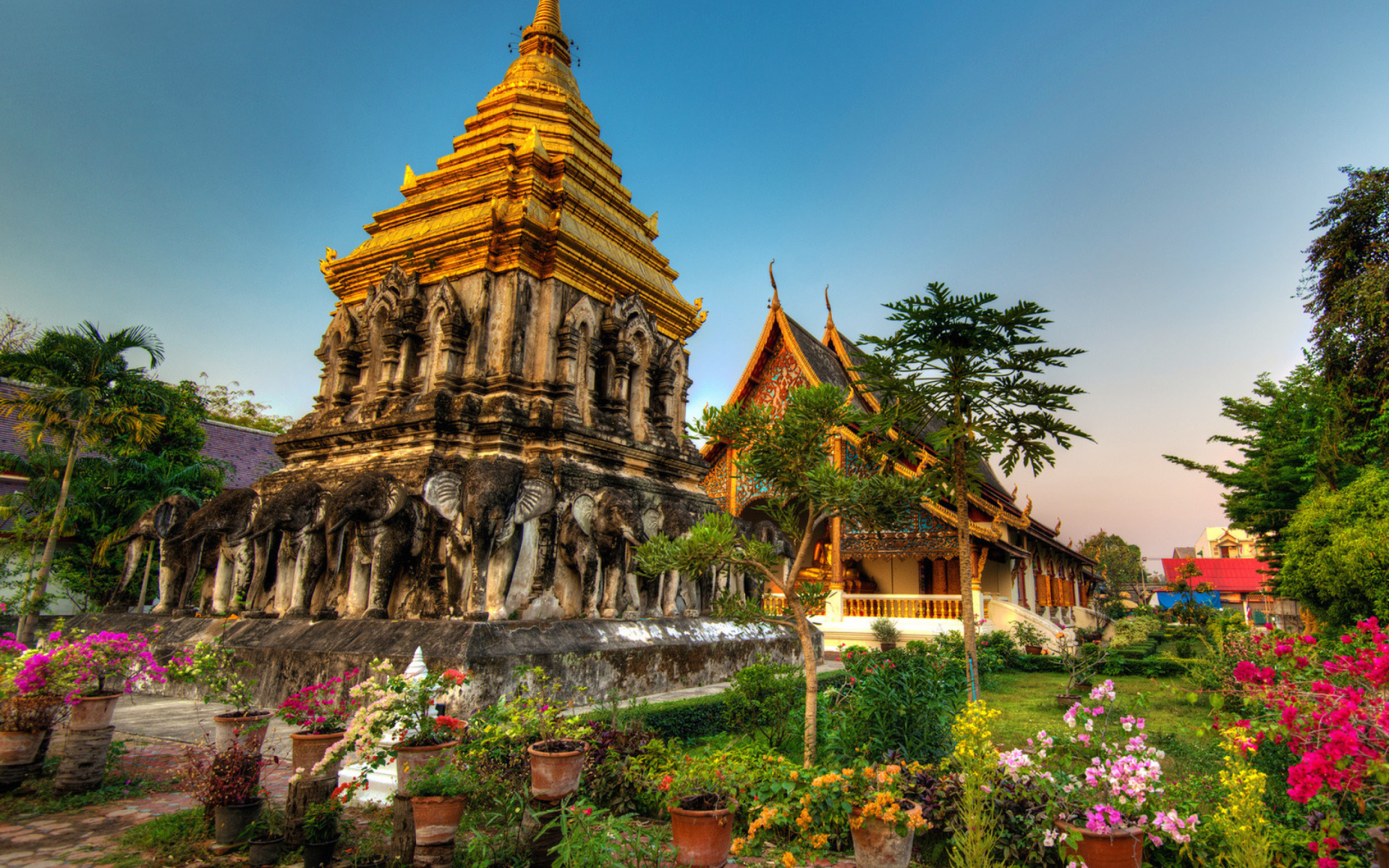 Fondo de pantalla Thailand Temple 1920x1200