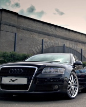 Audi A8 and Bentley, One Platform wallpaper 176x220