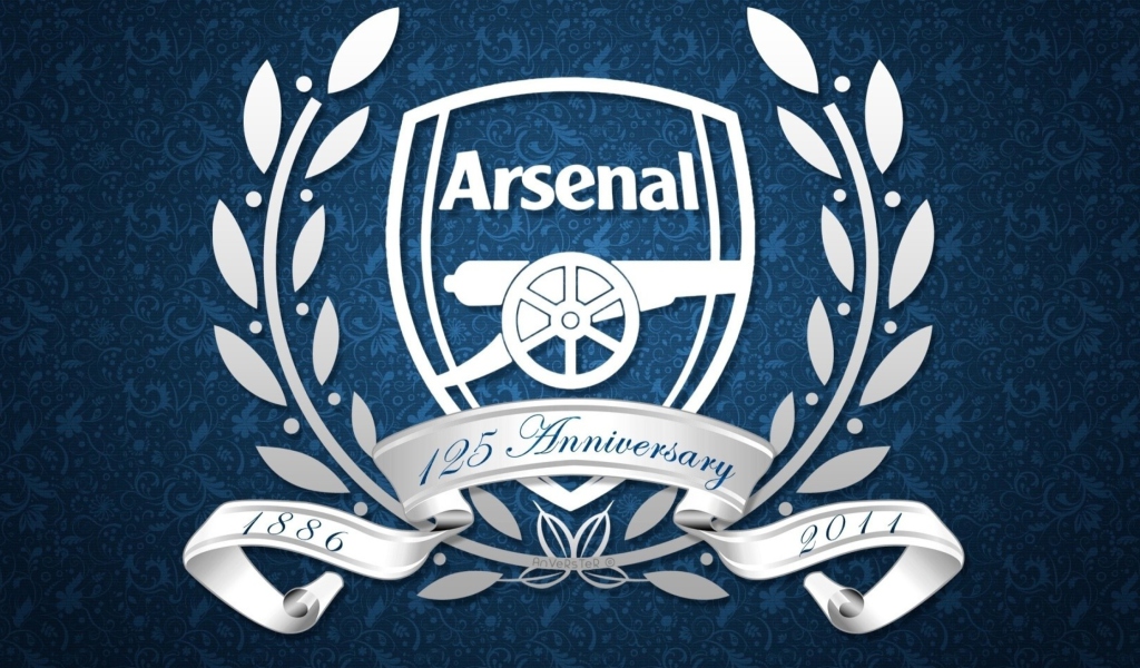 Screenshot №1 pro téma Arsenal Anniversary Logo 1024x600