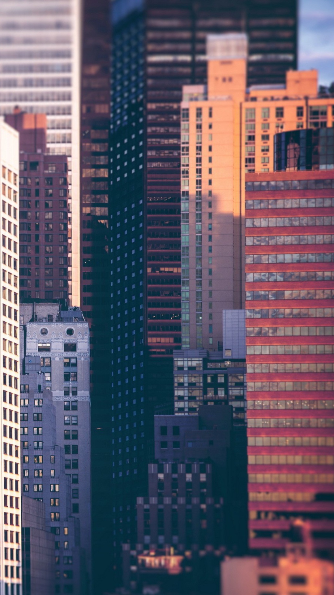 Das Manhattan Buildings Wallpaper 1080x1920