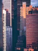 Fondo de pantalla Manhattan Buildings 132x176