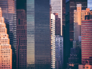 Das Manhattan Buildings Wallpaper 320x240
