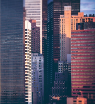 Manhattan Buildings - Obrázkek zdarma pro 1024x1024