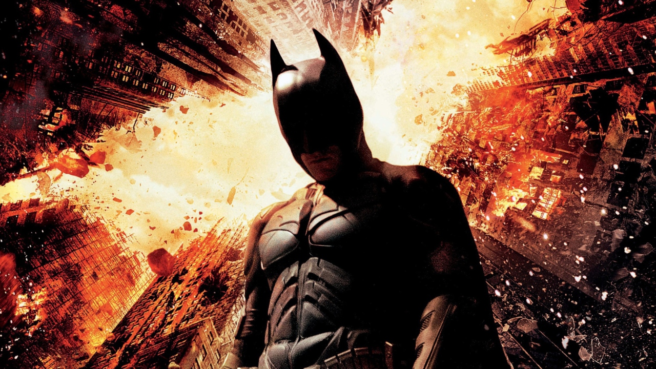 Christian Bale Dark Knight Rises wallpaper 1280x720