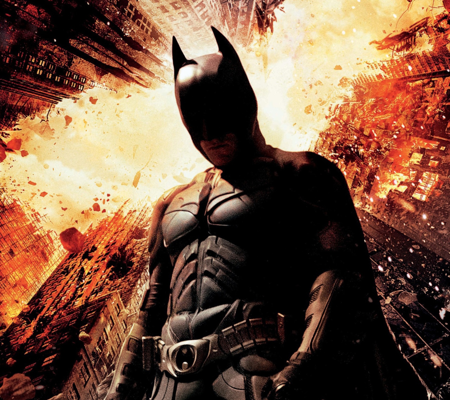 Fondo de pantalla Christian Bale Dark Knight Rises 1440x1280