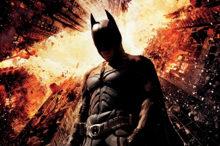 Kostenloses Christian Bale Dark Knight Rises Wallpaper für Android, iPhone und iPad