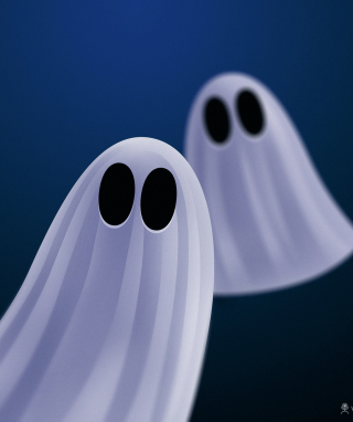 Ghosts Blue - Obrázkek zdarma pro iPhone 3G S