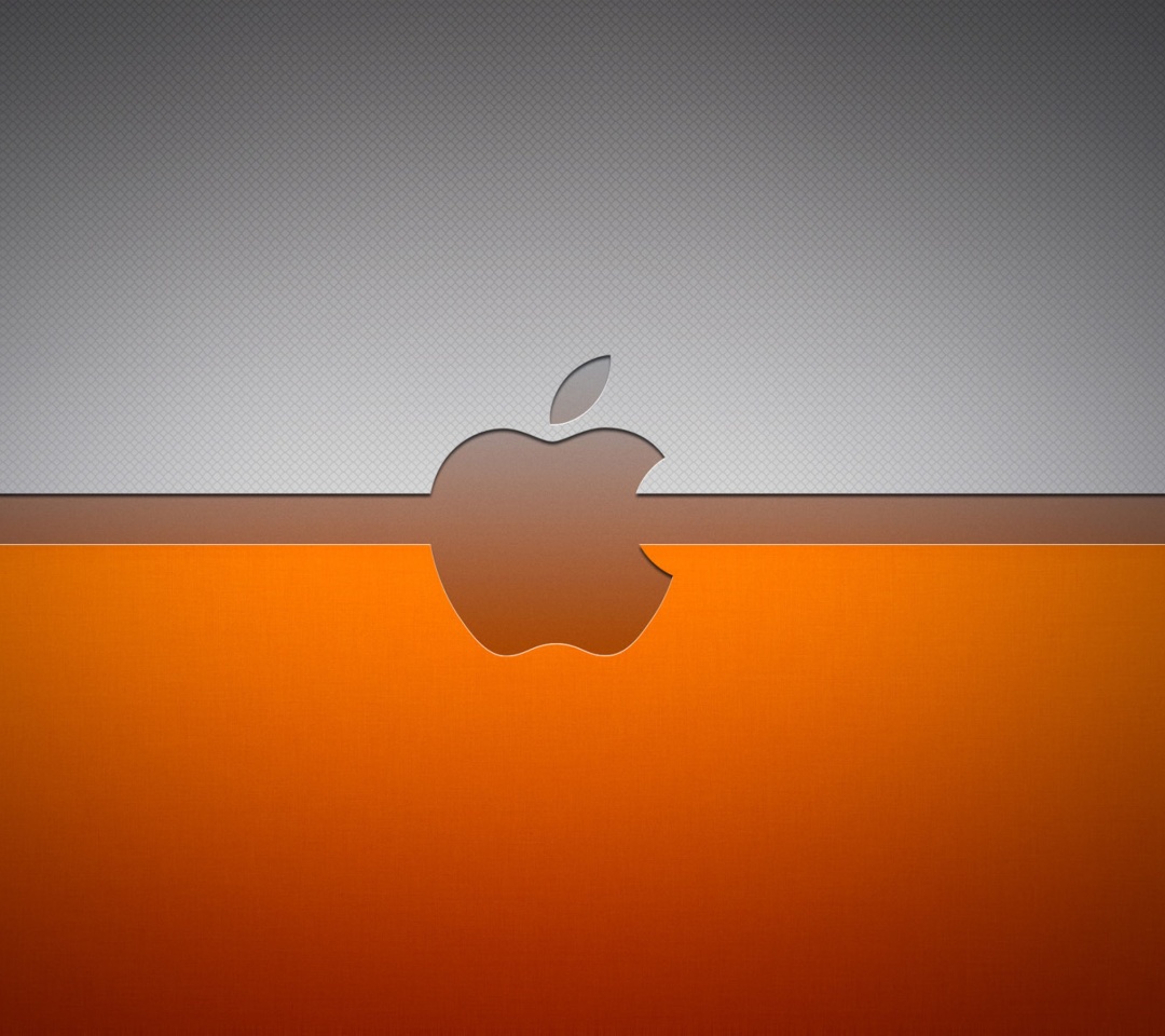 Das Apple Mac Emblem Wallpaper 1080x960