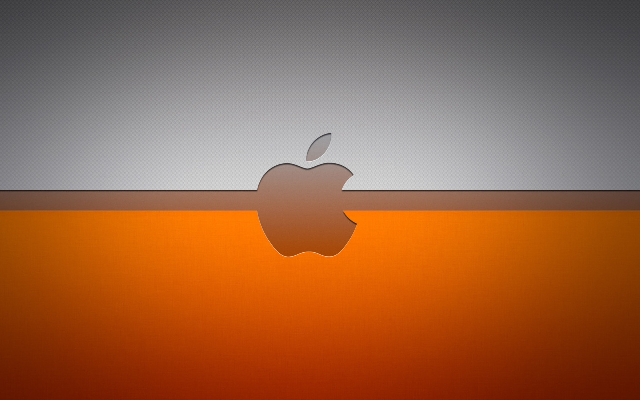 Apple Mac Emblem wallpaper 1280x800