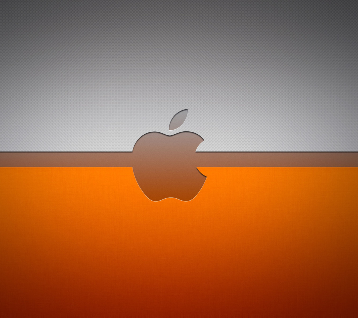 Fondo de pantalla Apple Mac Emblem 1440x1280