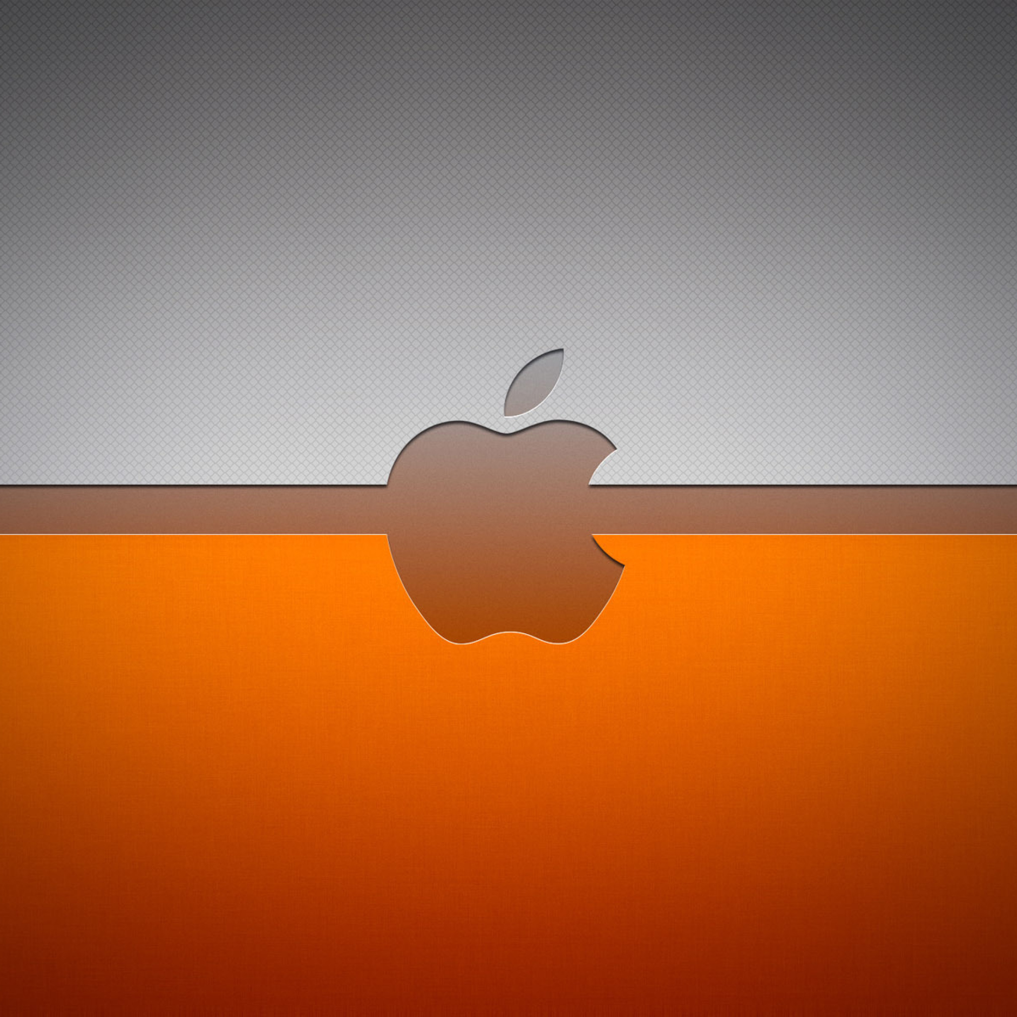 Das Apple Mac Emblem Wallpaper 2048x2048