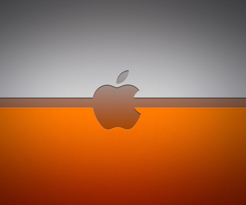 Apple Mac Emblem wallpaper 480x400