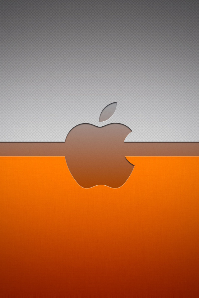 Sfondi Apple Mac Emblem 640x960