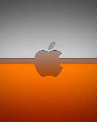 Apple Mac Emblem Background for 240x320