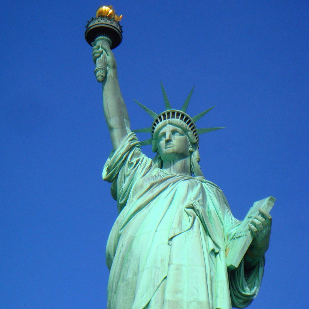 Das Statue Of Liberty Wallpaper 1024x1024