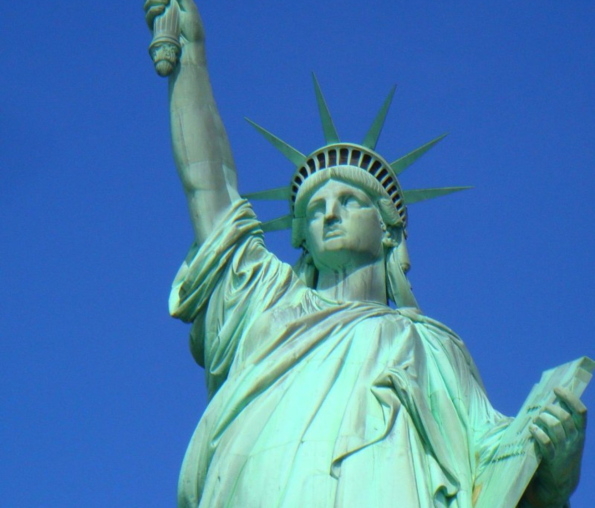 Screenshot №1 pro téma Statue Of Liberty 1200x1024