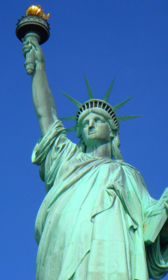 Обои Statue Of Liberty 240x400