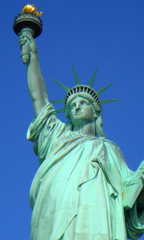 Statue Of Liberty wallpaper 480x800