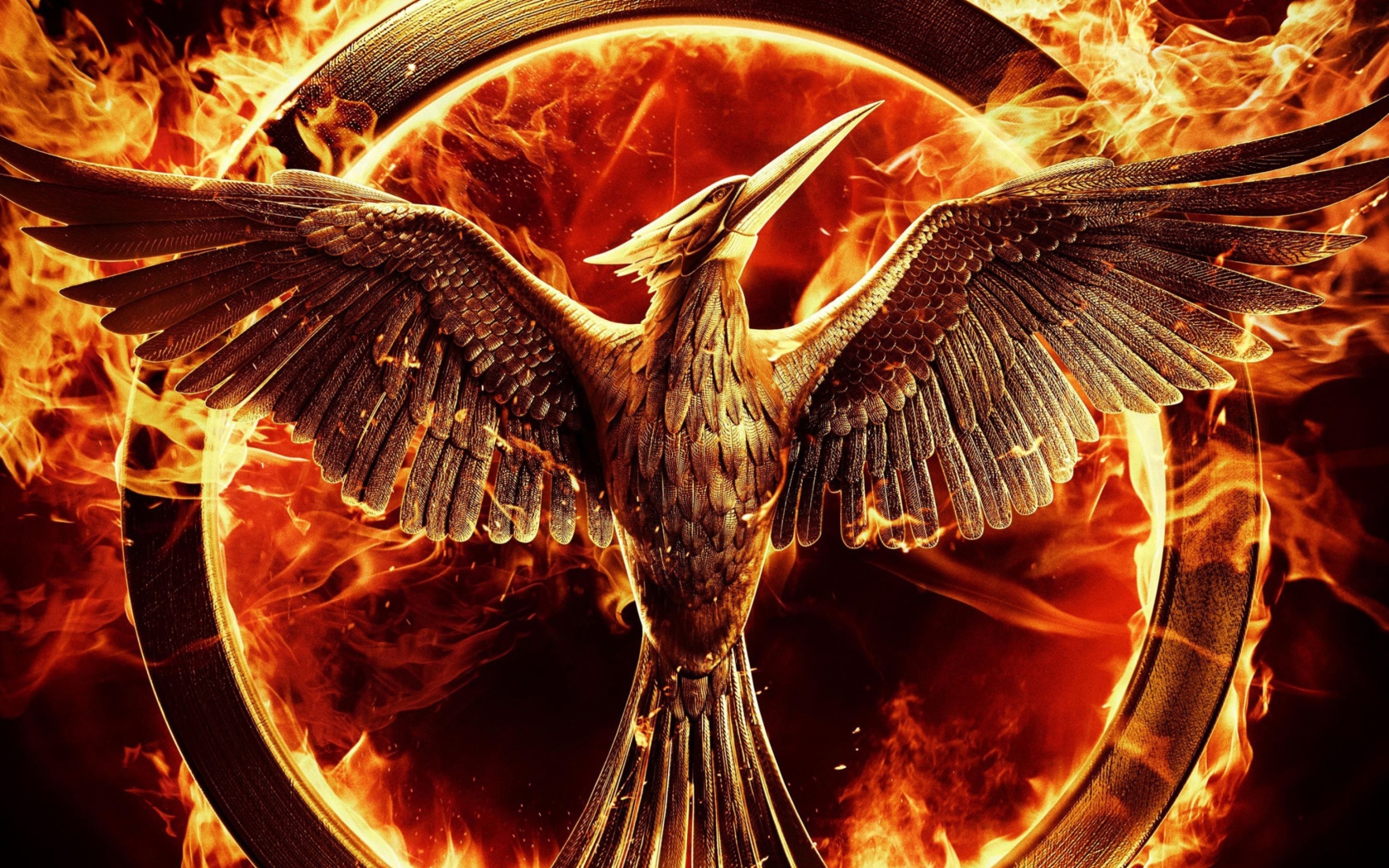 The Hunger Games Mockingjay wallpaper 1680x1050