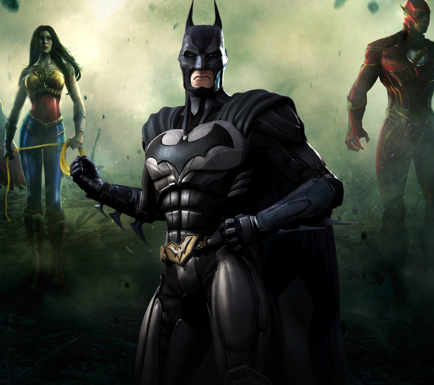 Fondo de pantalla Injustice Gods Among Us - Batman 1440x1280