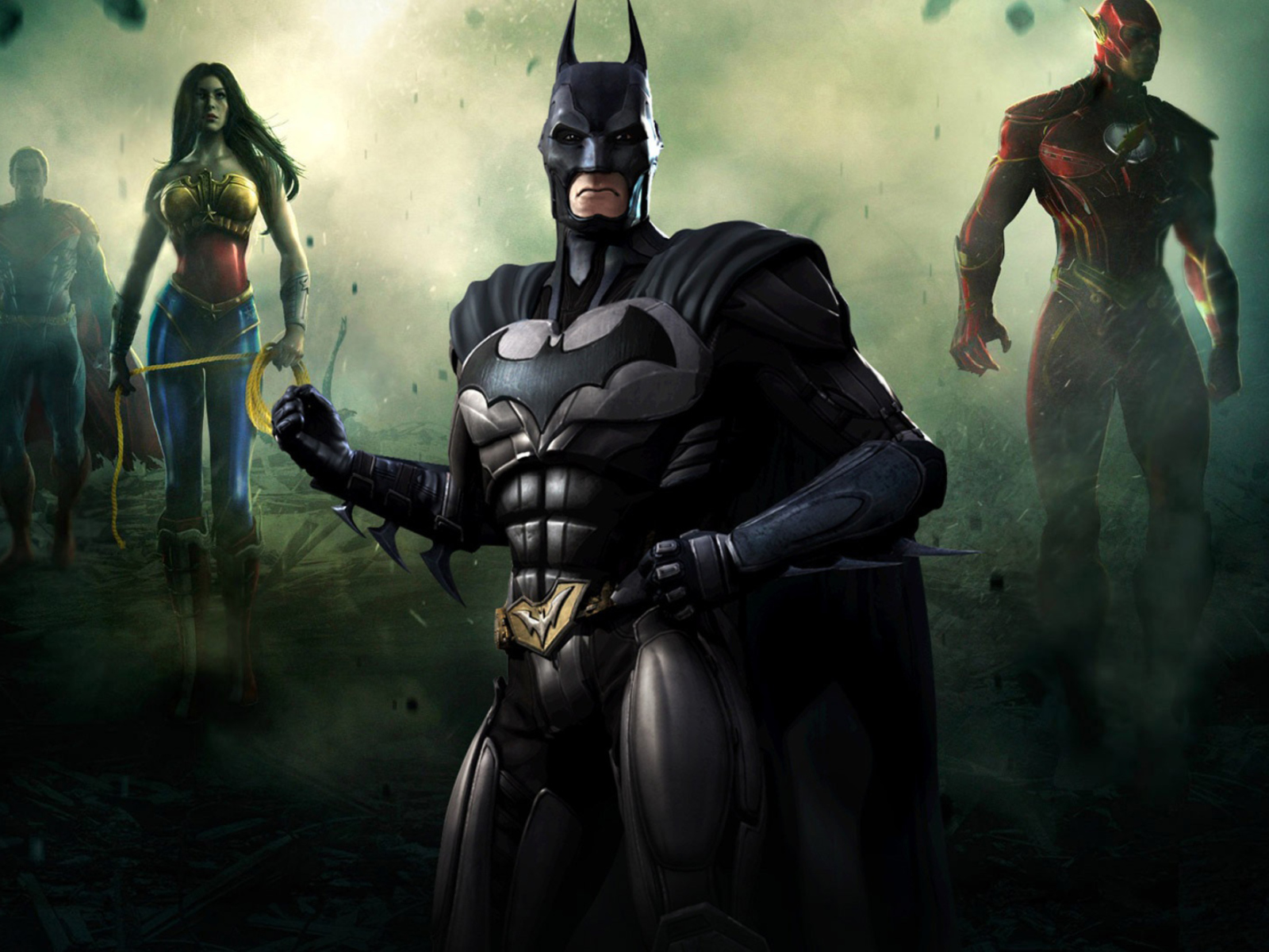 Обои Injustice Gods Among Us - Batman 1600x1200