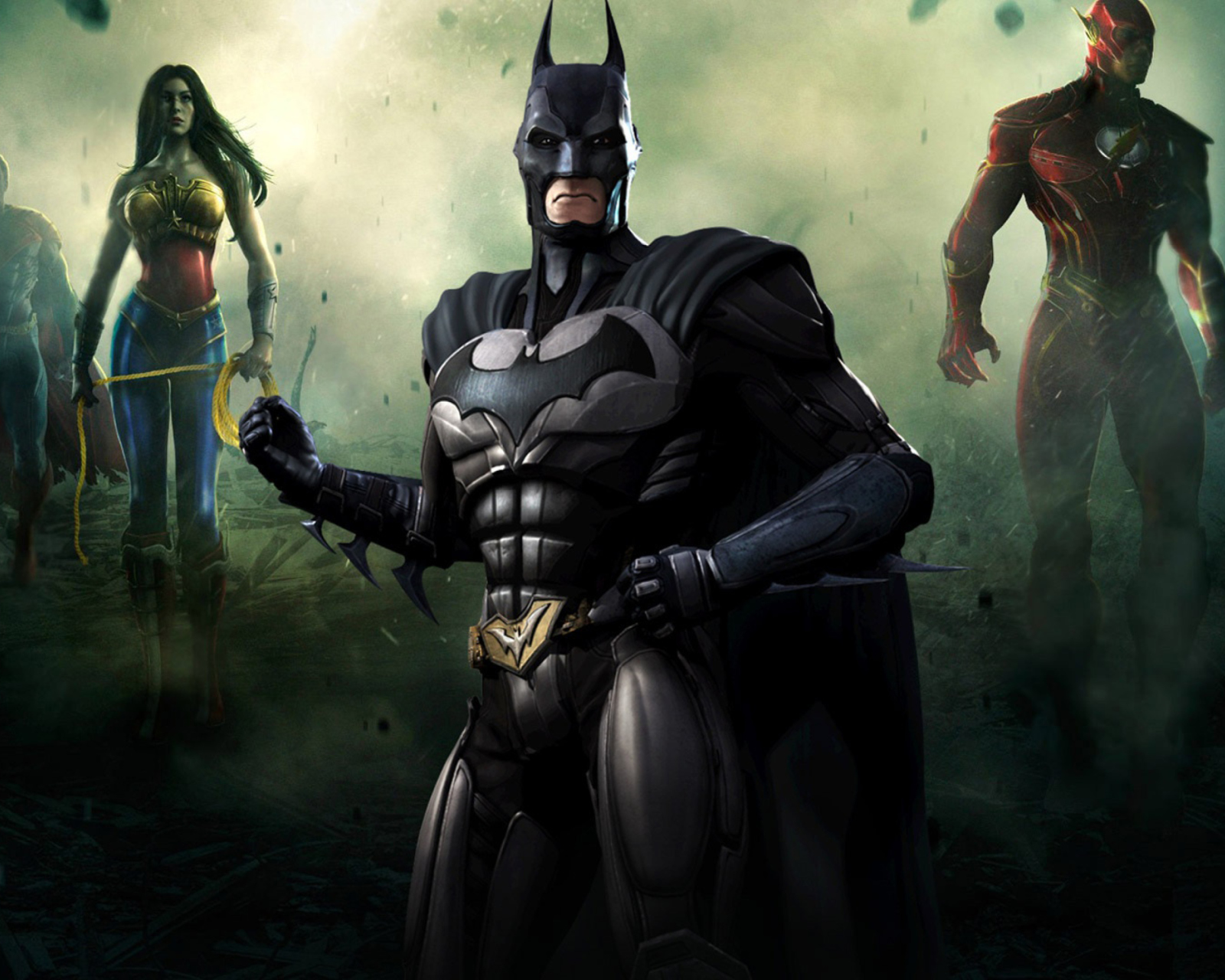 Sfondi Injustice Gods Among Us - Batman 1600x1280