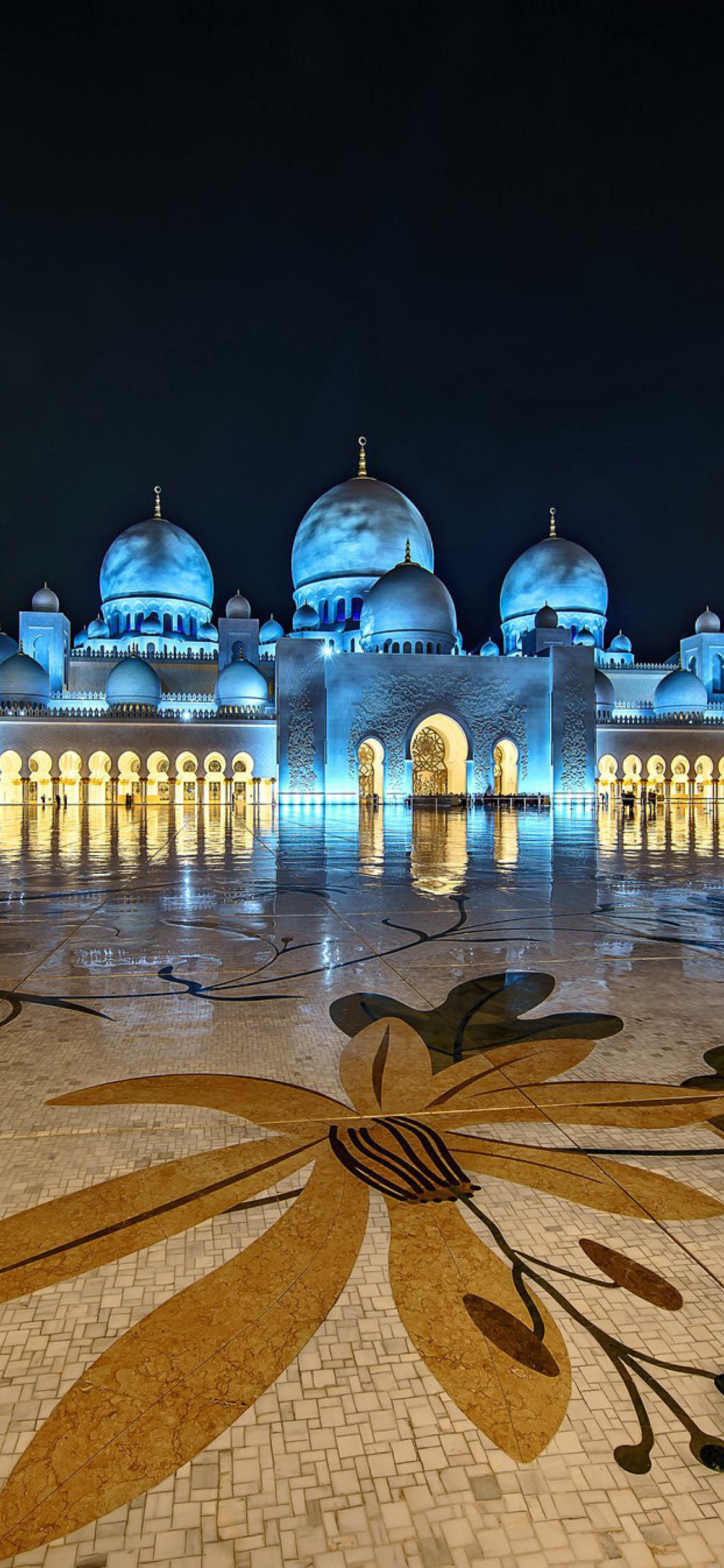 Das Abu Dhabi Islamic Center for Muslims Wallpaper 1170x2532