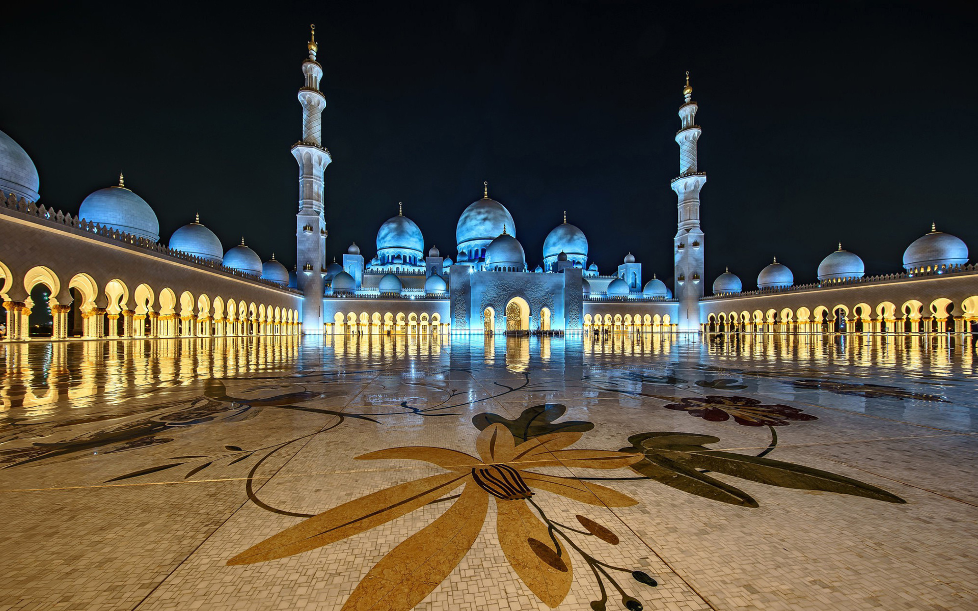 Sfondi Abu Dhabi Islamic Center for Muslims 1920x1200