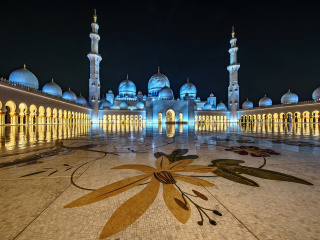 Sfondi Abu Dhabi Islamic Center for Muslims 320x240